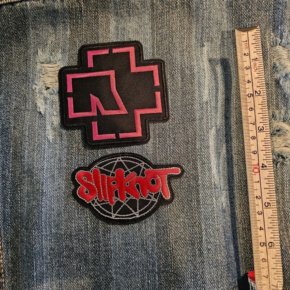 Rammstein Slipknot Band Patches Iron-on